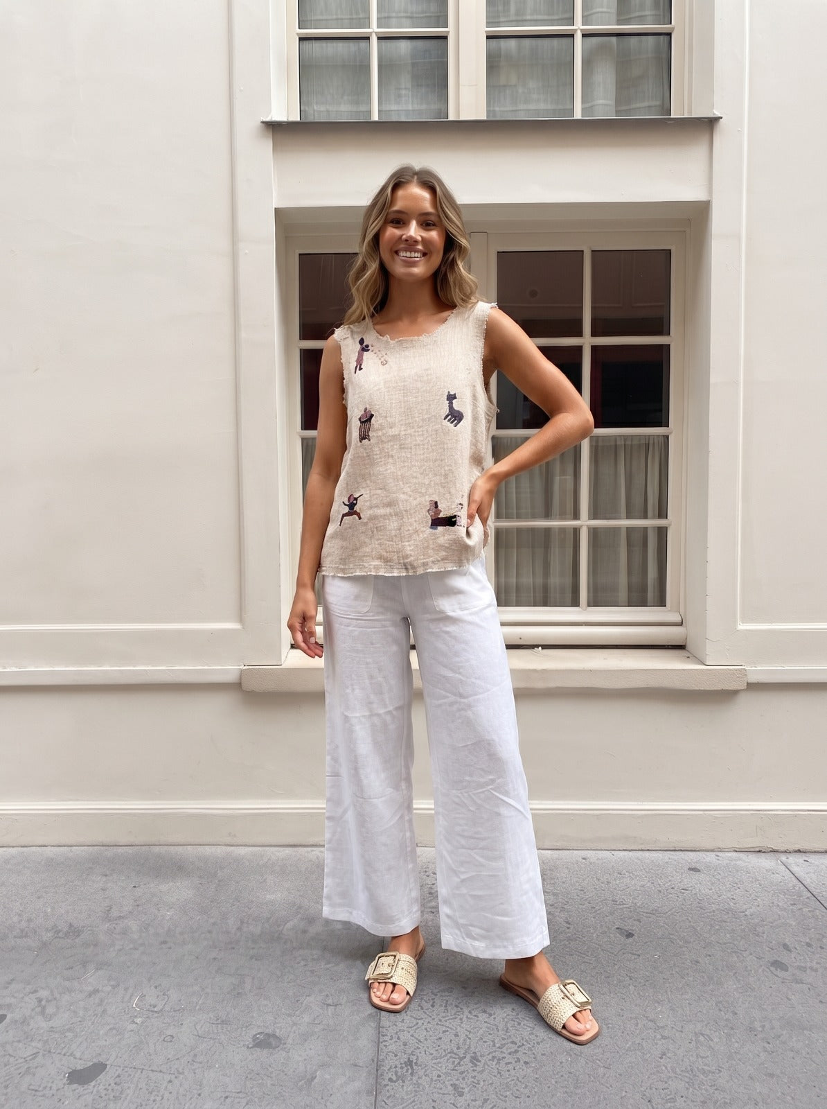 7172/O PRINTED CAMI