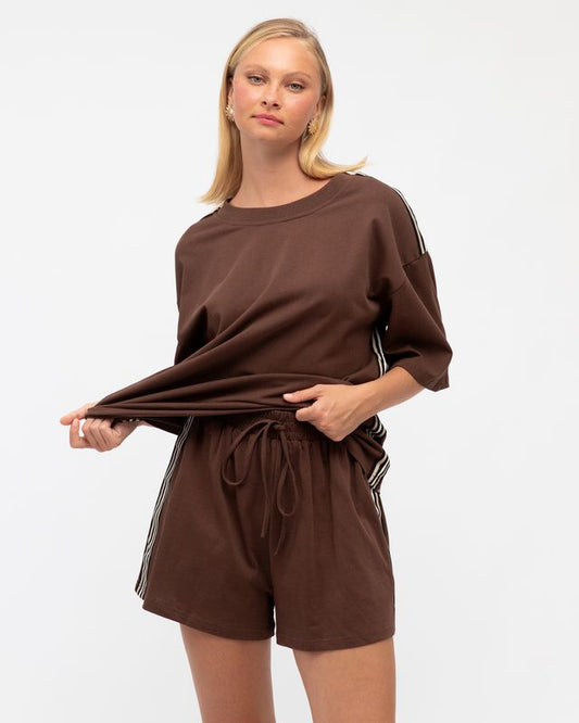 VV11529-3/O SIDE STRIPE SHORTS