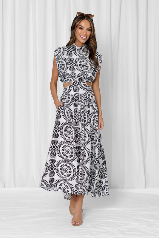 LS301-2 - MISHA MIDI DRESS