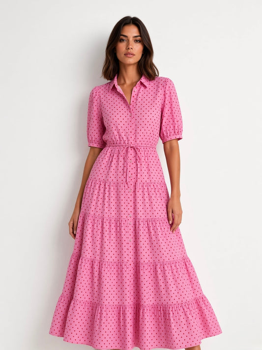 S27D41LE /O JANE DRESS - SQUARE PRINT