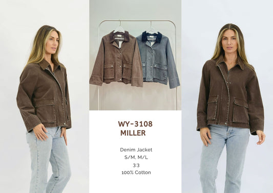 WY-3108 Miller Denim Jacket