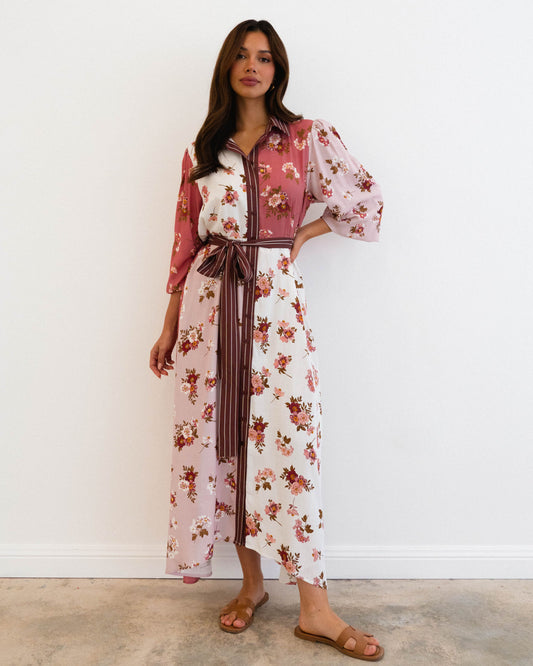 LOLE70419/O FIRST BLUSH MAXI
