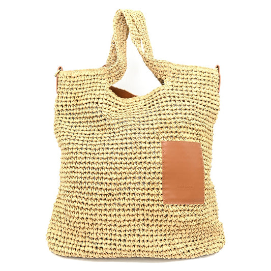 Raffia Tote - Natural - ABN-NA