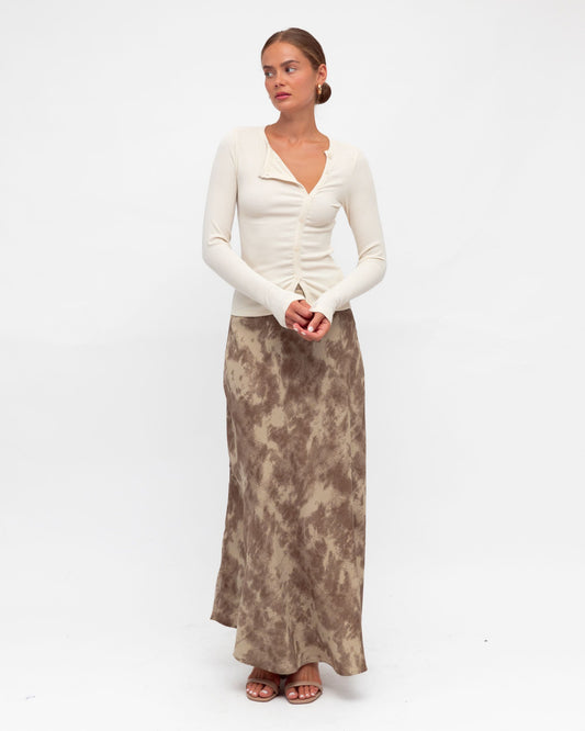 PH12315/O - WALNUT SLIP SKIRT