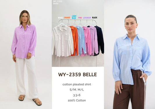 WY-2359/O belle shirt