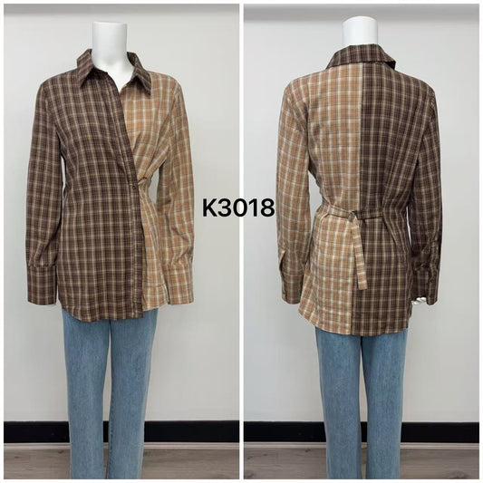 K3018/O CHECK SHIRT