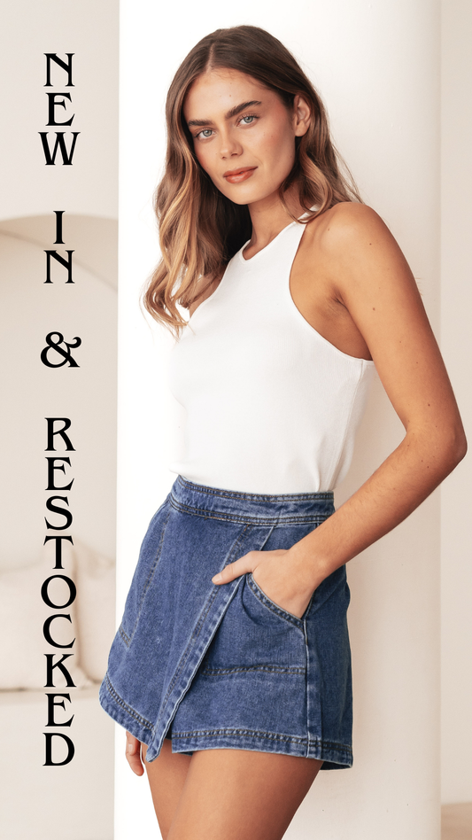 VV10640/O - DENIM SKORT
