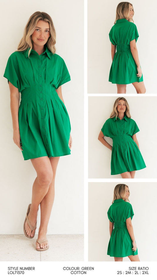 LOL71370/O AZURE WEEKEND MINI DRESS