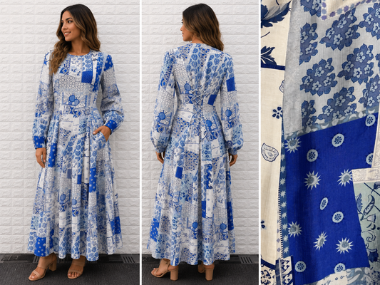 61205-24/O MAXI DRESS