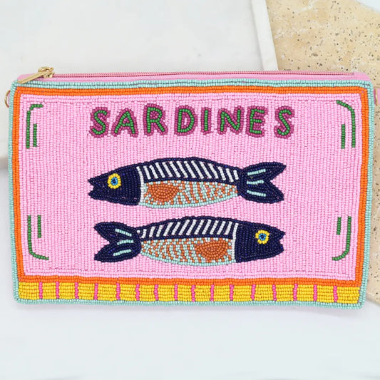Sardines Beaded Clutch - BET-CL