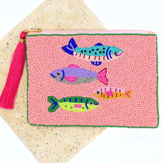 Pink Fish Pouch BGM-PO