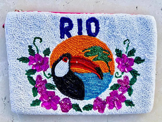 Rio Beaded Clutch BJJ-CL
