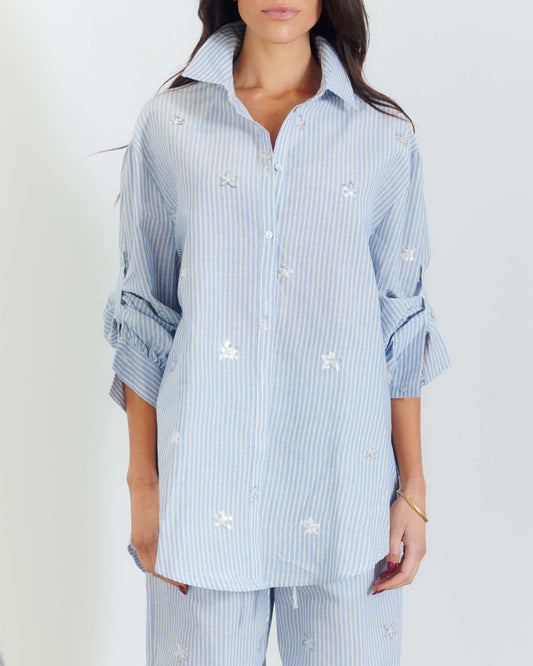 KELLY STRIPE SHIRT - BTL1008