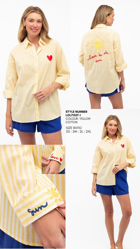 LOL71327-1/O - CLARICE SUNSHINE SHIRT