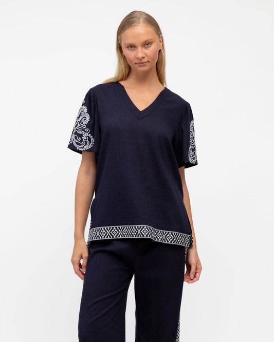 LOL71065/O COASTAL DAYS TOP