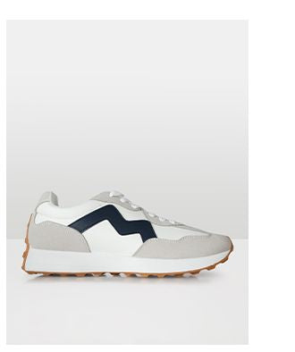 AIRE SNEAKER - WHITE NAVY