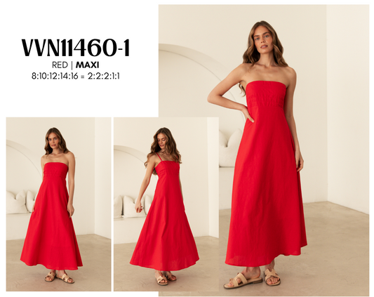 VVN11460-1/O STRAPLESS DRESS