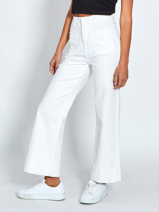 MILAN PDN314MJ White Denim Jean