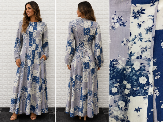 61205-19/O MAXI DRESS
