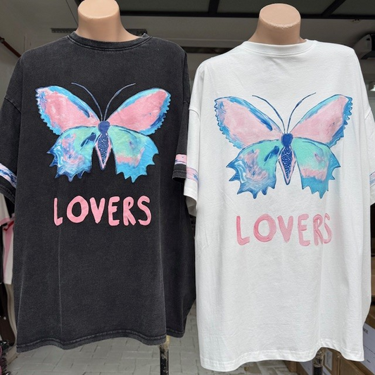 692 & 610 LOVERS BUTTERFLY TSHIRT