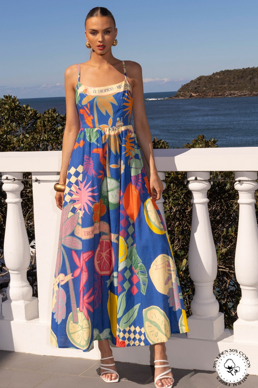 SHLP024 - MAXI DRESS - TROPICO SOL