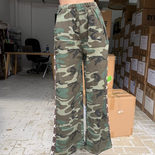 526-40 Dark Camo Choc Star Pant