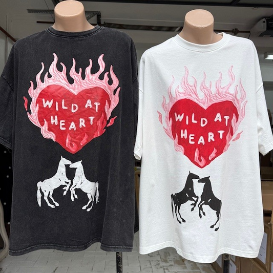 692-5 & 610-33 Wild At Heart Tshirt (20B)(15W)