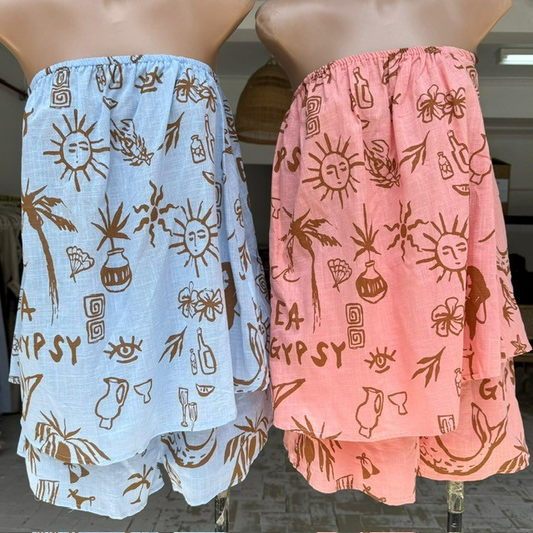 739 SEA GYPSY RACER STRAPLESS SET