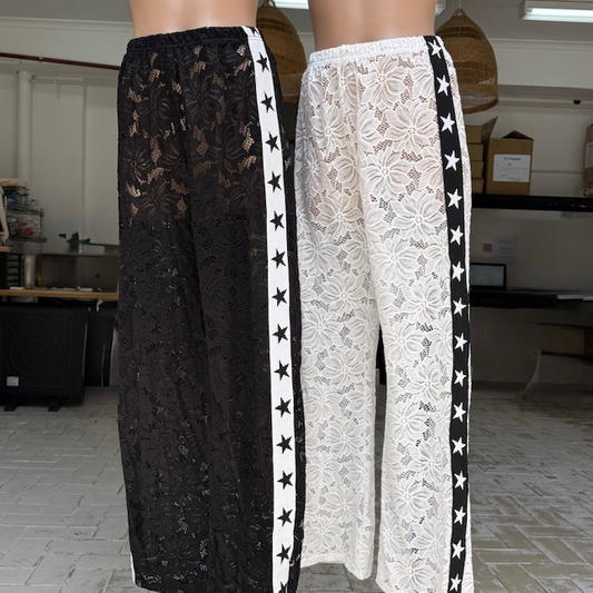 748  LACE STAR PANTS (5B) (5W)
