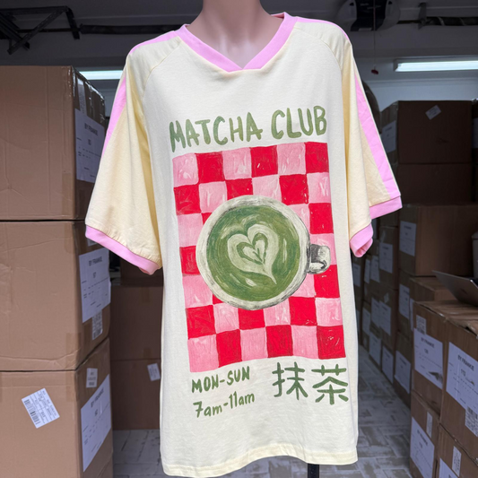 751-18T Matcha Club T-Shirt 