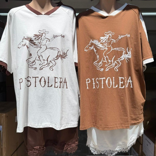 751 TEE WITH LACE SKIRT SET