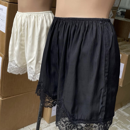 737 cupro lace shorts (4B) (2C)