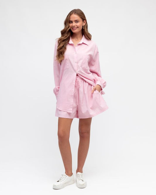 LOL70581/O STRIPE SHORTS