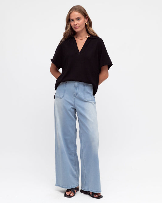 LOL70354/O KNIT TOP