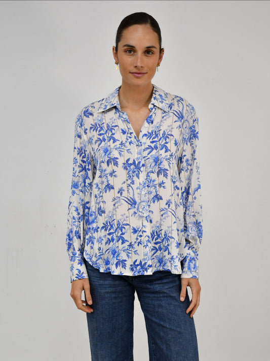 LX2512J - Button Up Blouse