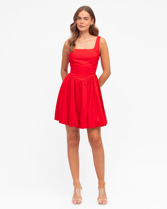 VVN10772 - RED DRESS/O