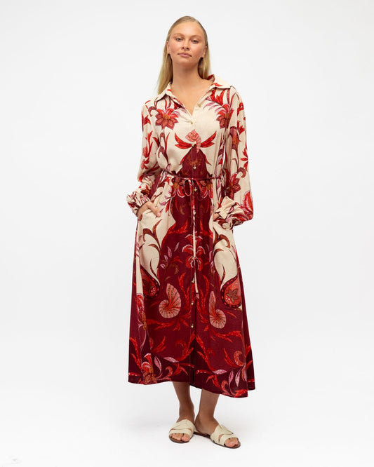 LOLE71181/O - KINDRED SPIRIT MAXI DRESS