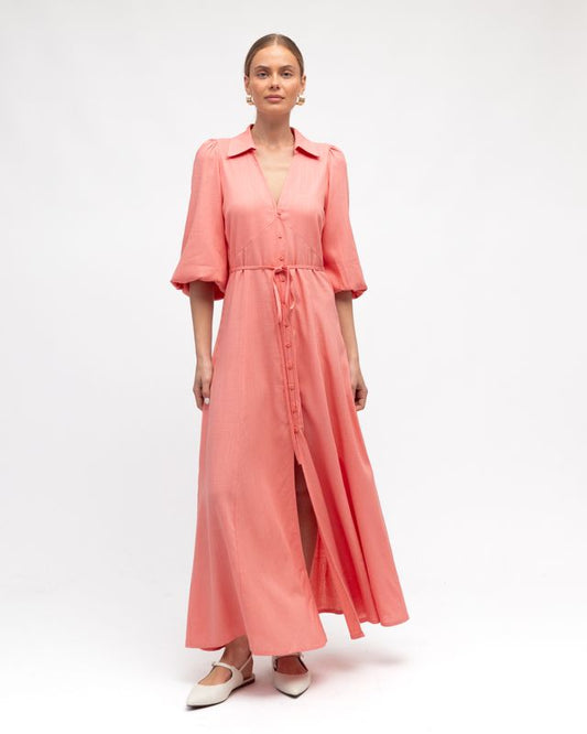 TF10855/O LINEN MAXI