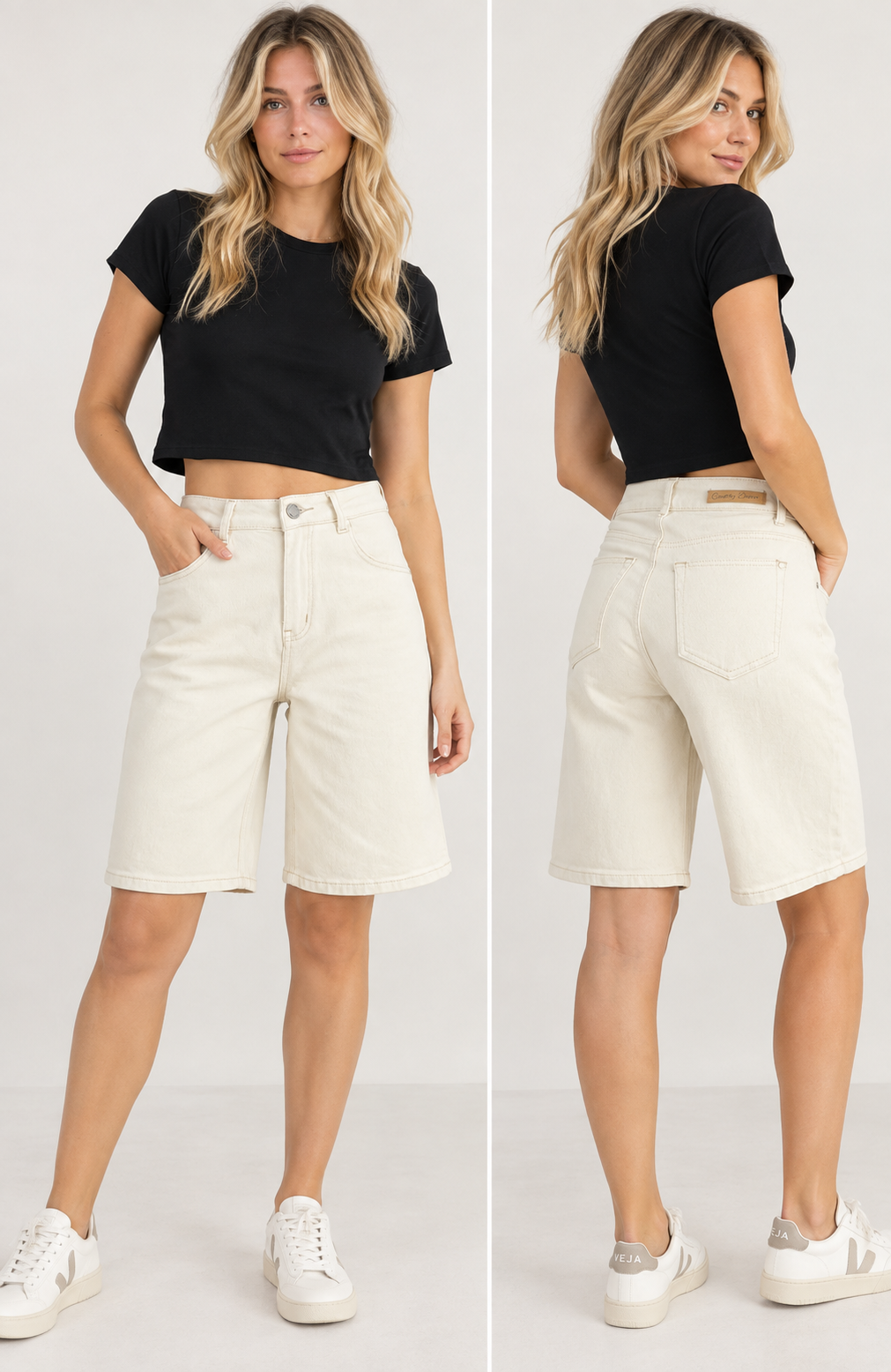 CGJ1847S - SHORTS -COUNTRY DENIM