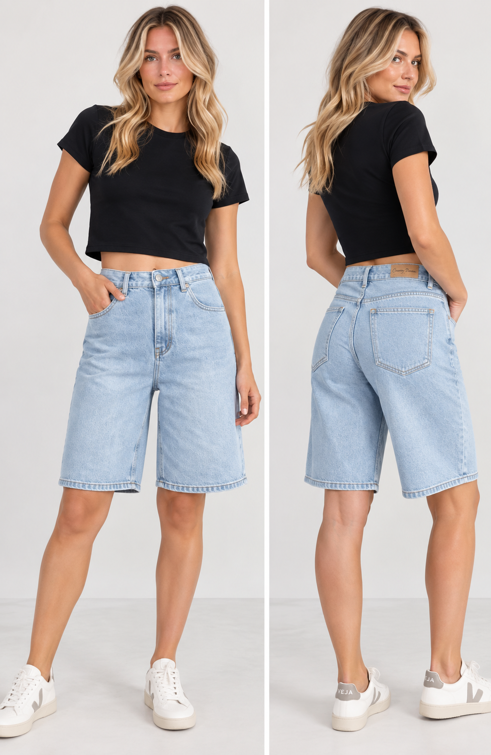 CGJ1847S - SHORTS -COUNTRY DENIM
