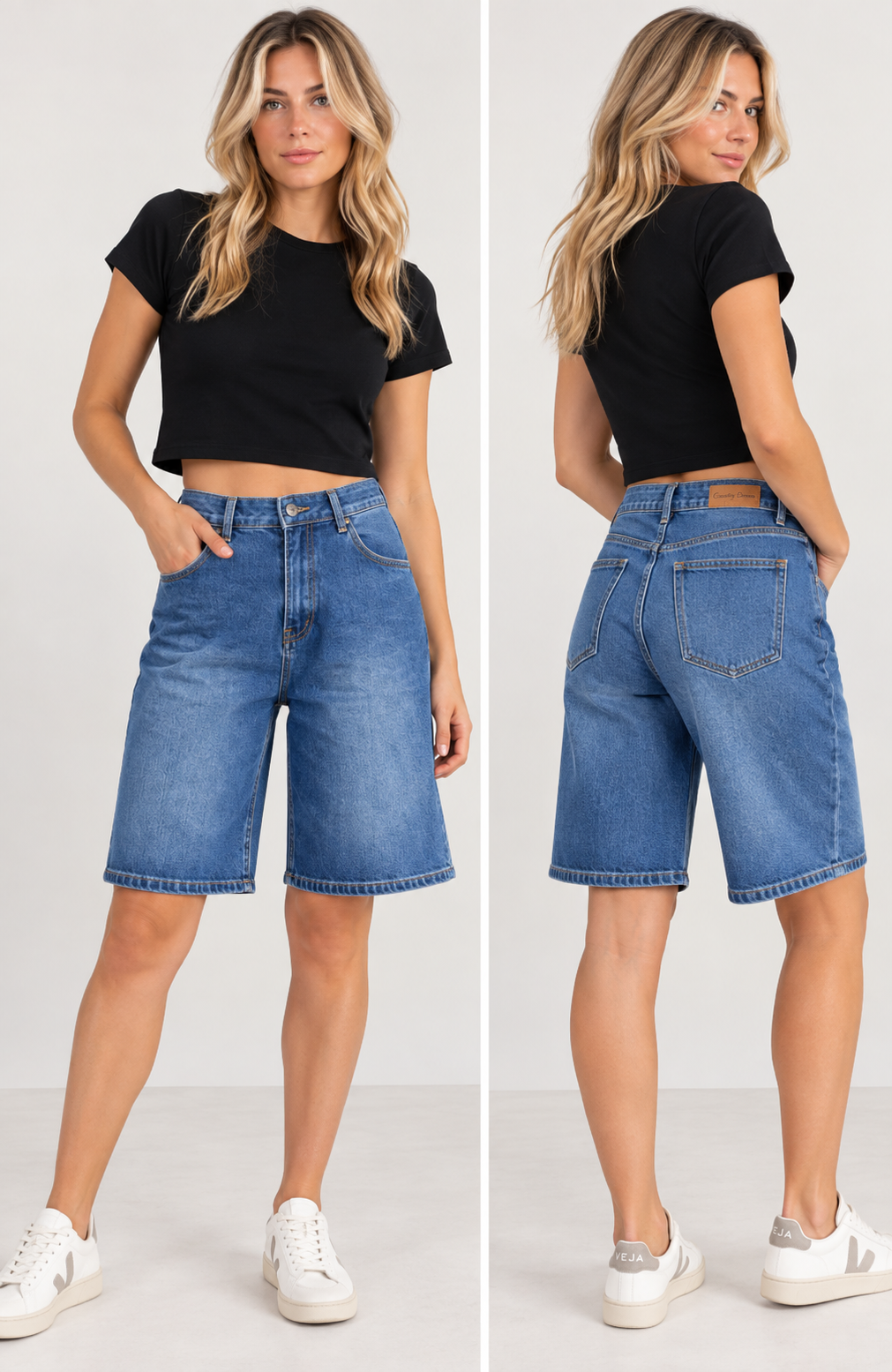 CGJ1847S - SHORTS -COUNTRY DENIM