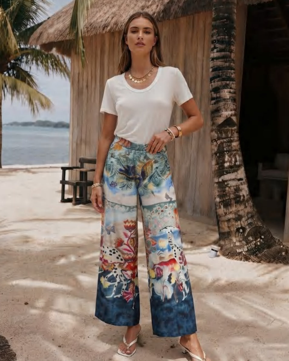 3021/O PRINTED PANT