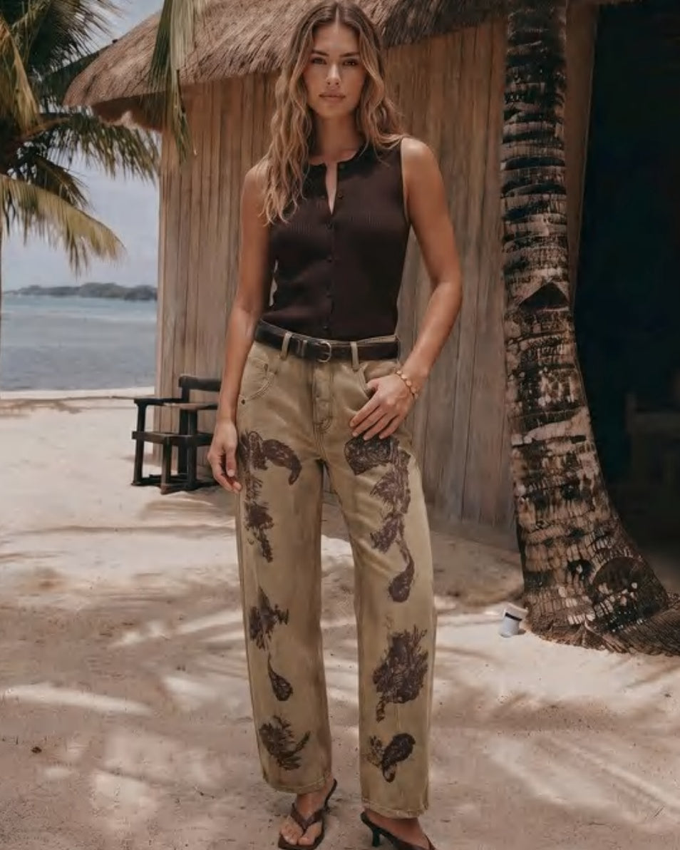 A07871763 /O PRINTED PANT