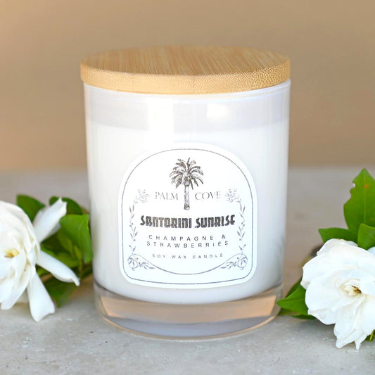 Palm Cove Candle - Santorini Sunrise - PCC-SS