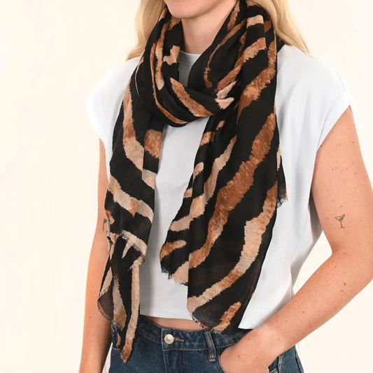 ZEBRA SCARF SAZ-S