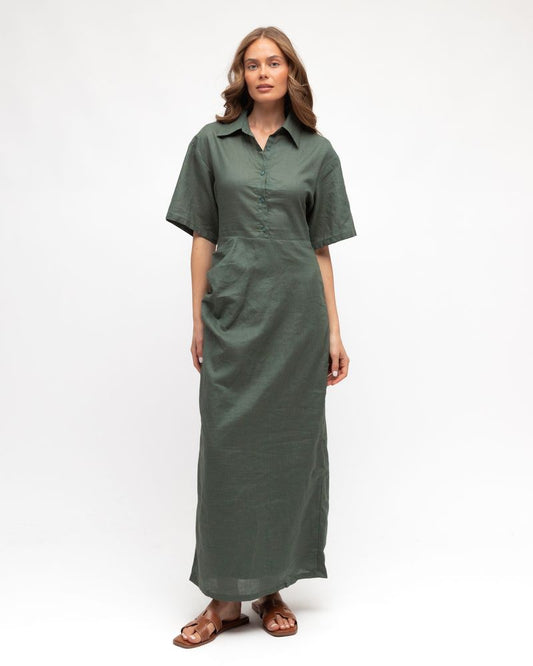 SETOSUS RAYON/LINEN MAXI -  BTL0467