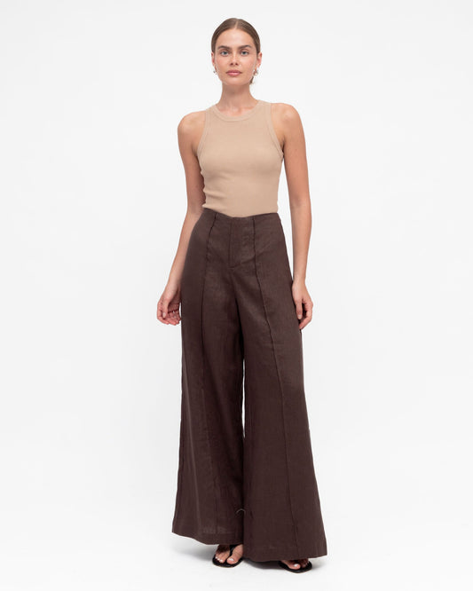 TFL10445/O LINEN PANTS