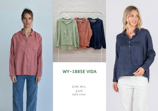 WY-1885E VIDA SHIRT