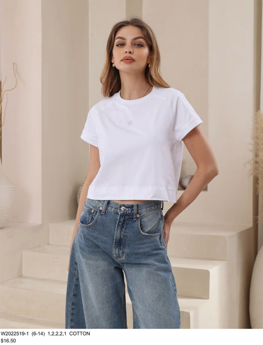 W2022519-1/O COTTON TEE