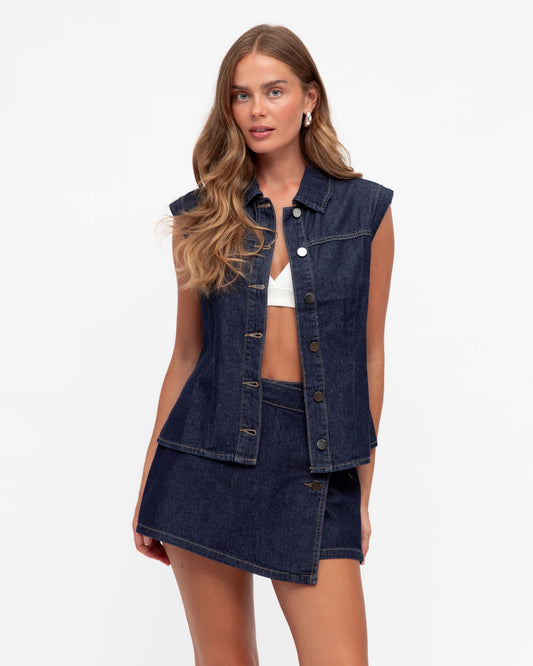 VV11053/H DENIM SKORT